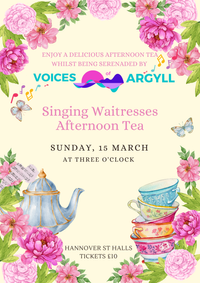Singing Waitresses Afternoon Tea 