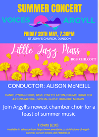 Voices of Argyll Summer Concert
