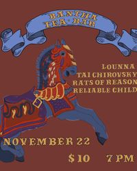 Singer-Songwriter Mixed Show at Bantha Tea Bar