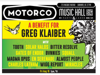 Benefit for Greg Klaiber