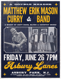 Erik Mason Band at Asbury Lanes (with Matthew Curry)