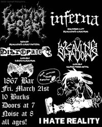 Victim of Fire, Inferna, Disrepair (album release), and Weaving Shadows