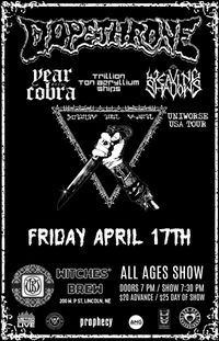 Dopethrone & Year of the Cobra w/ Trillion Ton Beryllium Ships and Weaving Shadows 