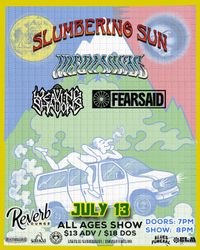 Slumbering Sun, Insomniac, Weaving Shadows & Fear Said at Reverb Lounge