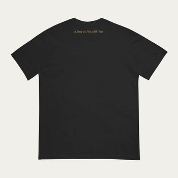 R&R Gold Tee · Black · Back
