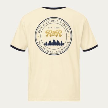 Gold Country Ringer · Natural / Navy · Back

