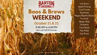 Boos and Brews Weekend at Barton Orchards