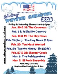 Lake George Beach Club Winter Carnival! 