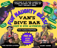 The River Livers! FUR NAUGHTY GRAS! 