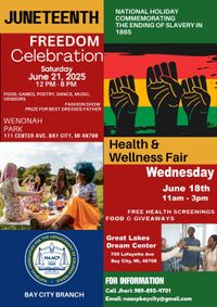 Bay City NAACP Juneteenth Celebration 