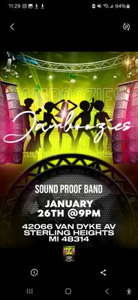 SOUND PROOF BAND @ Jamboozies 