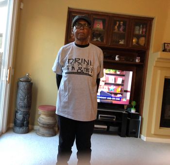 Drini's Mom wearing the band tee.  Love you MOM!!
2023
