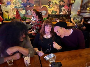 Audience having fun @ Bosco's
11/2022
