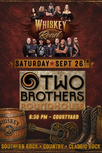 Whiskey Road at Two Brothers Roundhouse - Aurora (Courtyard Stage)