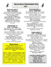 Whiskey Road at Palos Hills' Friendship Fest - Beer Garden