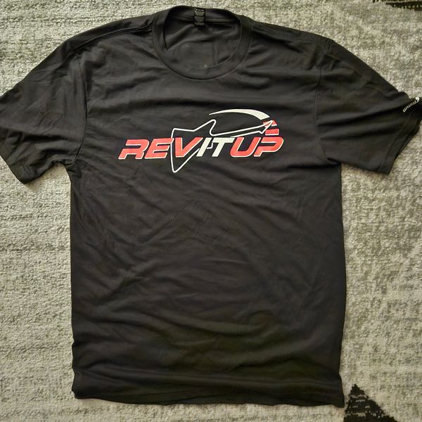 Mens Rev T-Shirt Black