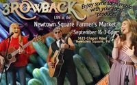 3rowback at the Newtown Square Farmer's Market