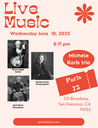 Michele Korb Trio with Karen Segal and Jack Kerns
