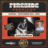 Fireside Sessions featuring Jamie Lin Wilson, Hosted by Brock DeWald