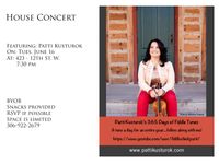 Patti Kusturok House Concert