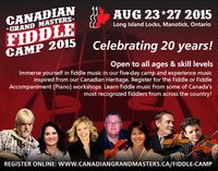 Canadian Grand Masters Fiddle Camp