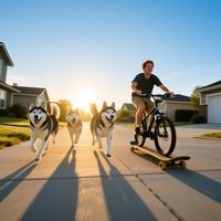 Huskies on the Cycle Board by WooFDriver 2026