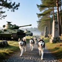 Huskies at the Army Heritage Trail 2 by WooFDriver 2026