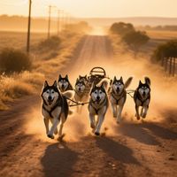 Summer Huskies Run by WooFDriver 2026