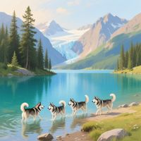 Electric Dogs at Moosehead Lake 4 by WooFDriver 2026
