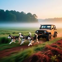 Four Huskies and a 4x4 - 2 by WooFDriver 2026