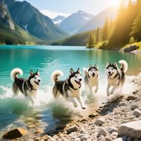 Electric Dogs at Moosehead Lake 8 by WooFDriver 2026