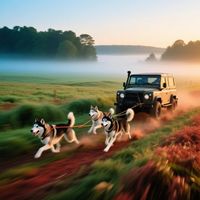 Four Huskies and a 4x4 by WooFDriver 2026