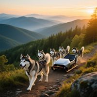 Mushing on the Mountain by WooFDriver 2026