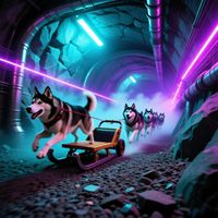 Electric Dog Sled On Wheels 4 by WooFDriver 2026