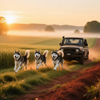 Four Huskies and a 4x4 - 4 by WooFDriver 2026