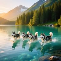 Electric Dogs at Moosehead Lake 6 by WooFDriver 2026