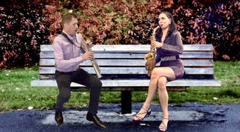 Isn't this what everyone does on park benches?
