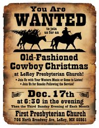Cowboy Church - Le Roy, MN