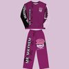 DEEP PURPLE SWEATER SET