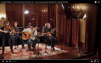 Lindsey Stirling/Artie Hemphill Video Shoot
