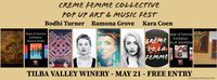 Crème Femme Collective Pop up Art & Music Fest