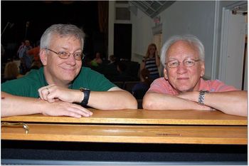 Son and father, Stephen and Ben Speer.
