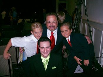 The Southerds and I posing for a shot.
