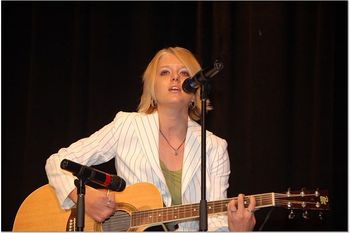 This young lady blew us away...her name is Joanna Joy Pomeroy.
