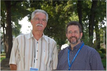 Tinker Hinson and Eric Walker, two great bass singers and good guys all the way around.
