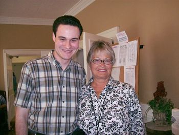 It was good to have Mrs. Darlene Neptune (Fanny Crosby) back on campus this year.
