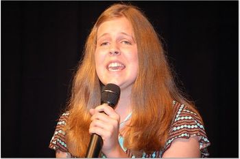 MaKayla singing a verse of "Day Three".
