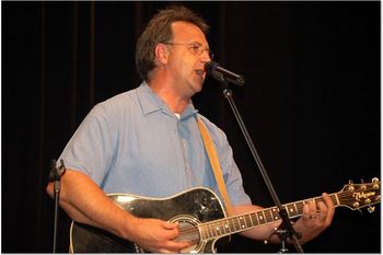 Stephen Hill teaches voice and guitar at the school.
