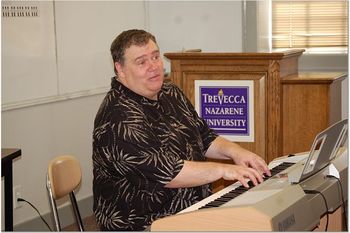 Daryl Williams came and taught for a day before heading out on the road with Monument Quartet.
