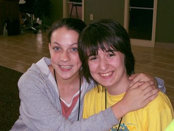 Katherine and Roluca
